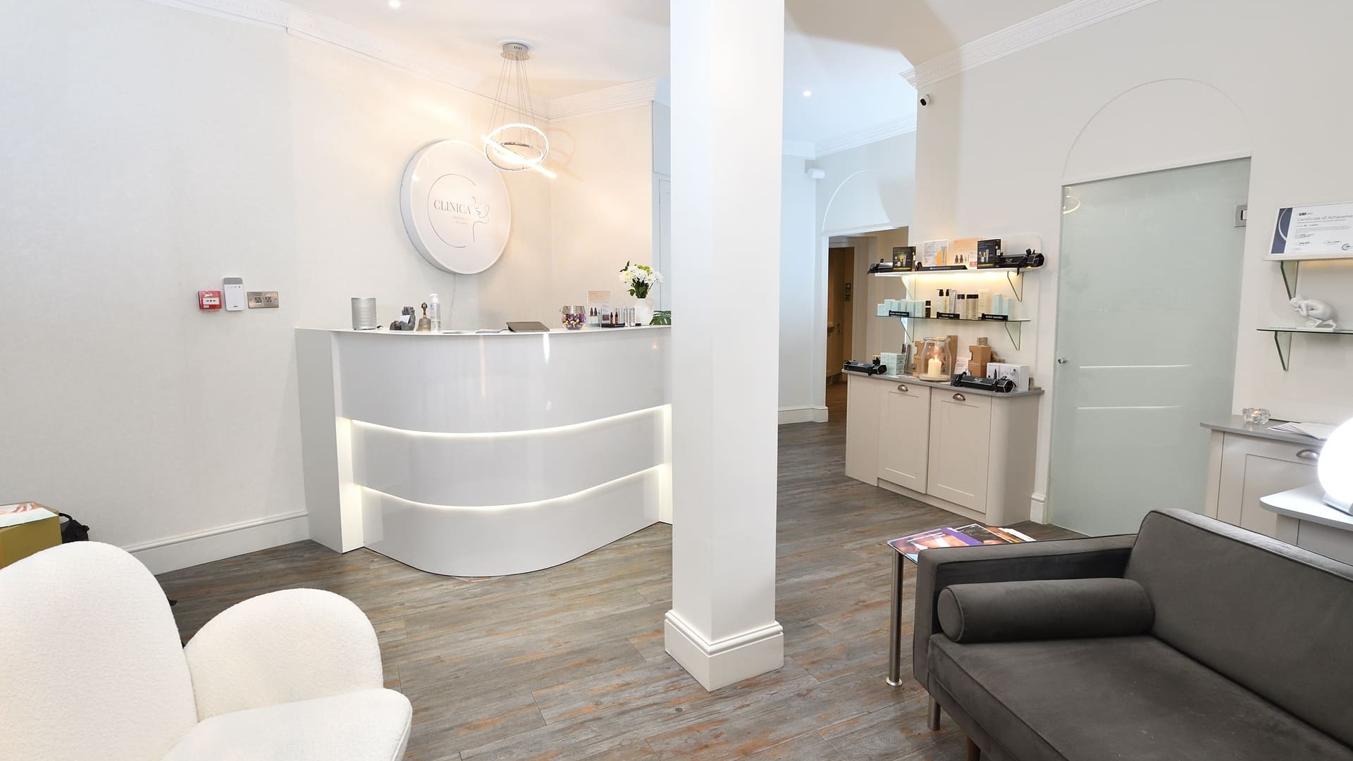 Clinica Skin Cambridge Interior